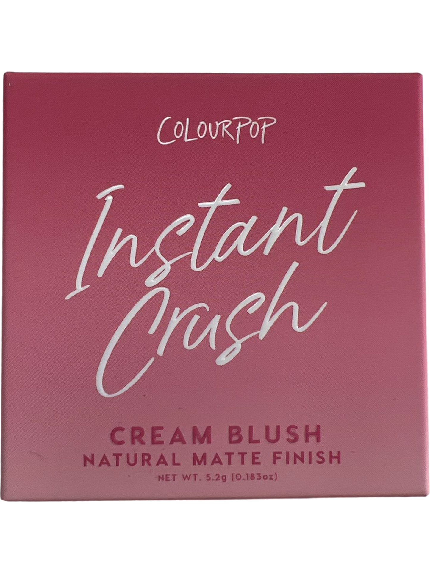 ColourPop Pink Cream Blush Natural Matte Finish Cherry Blossom