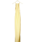 Kaoa Metallic Long Dress With Back Embellishment UK XS