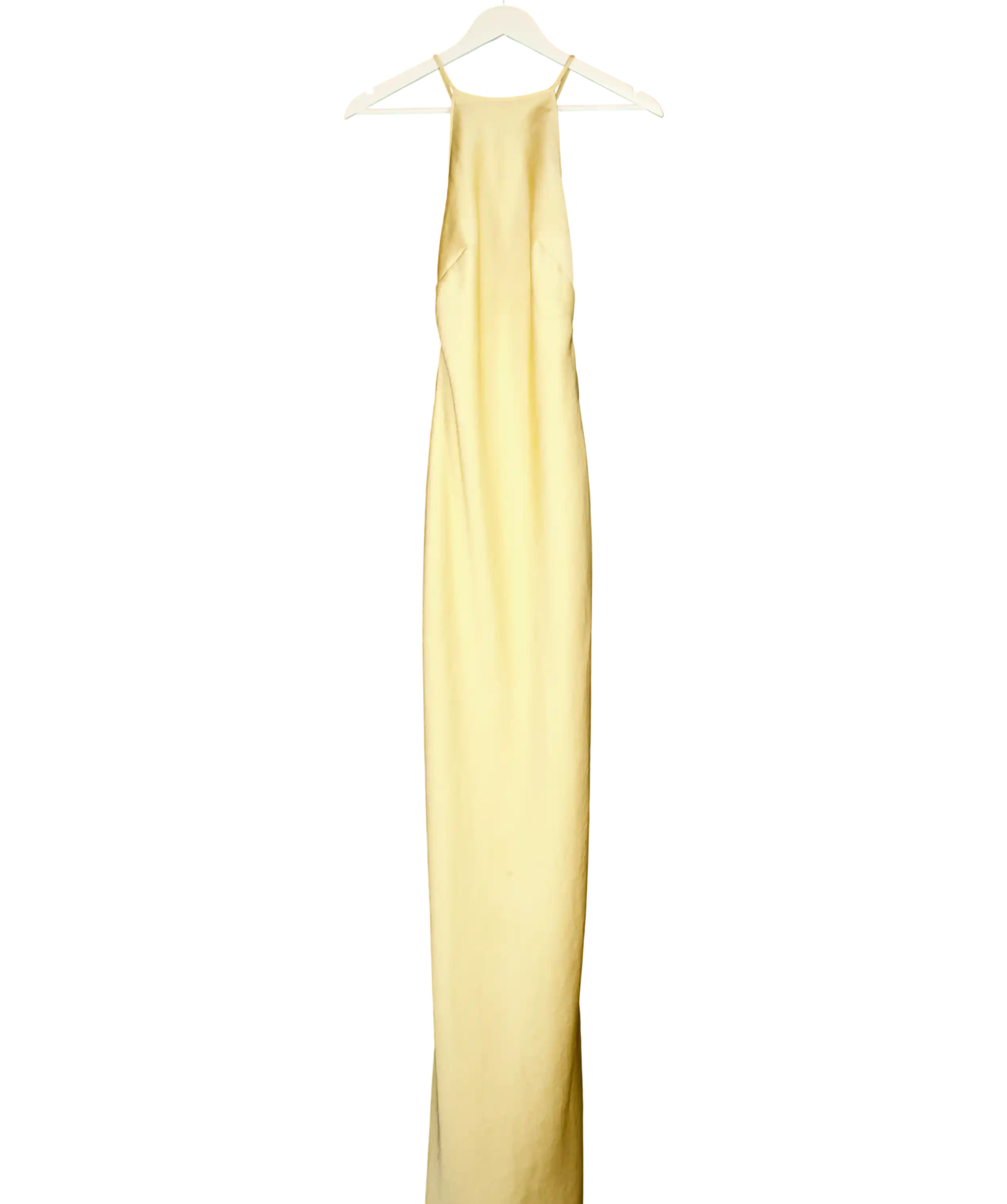Kaoa Metallic Long Dress With Back Embellishment UK XS
