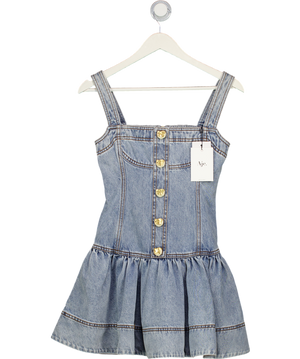 AJE. Blue Birch Denim Mini Dress UK 6