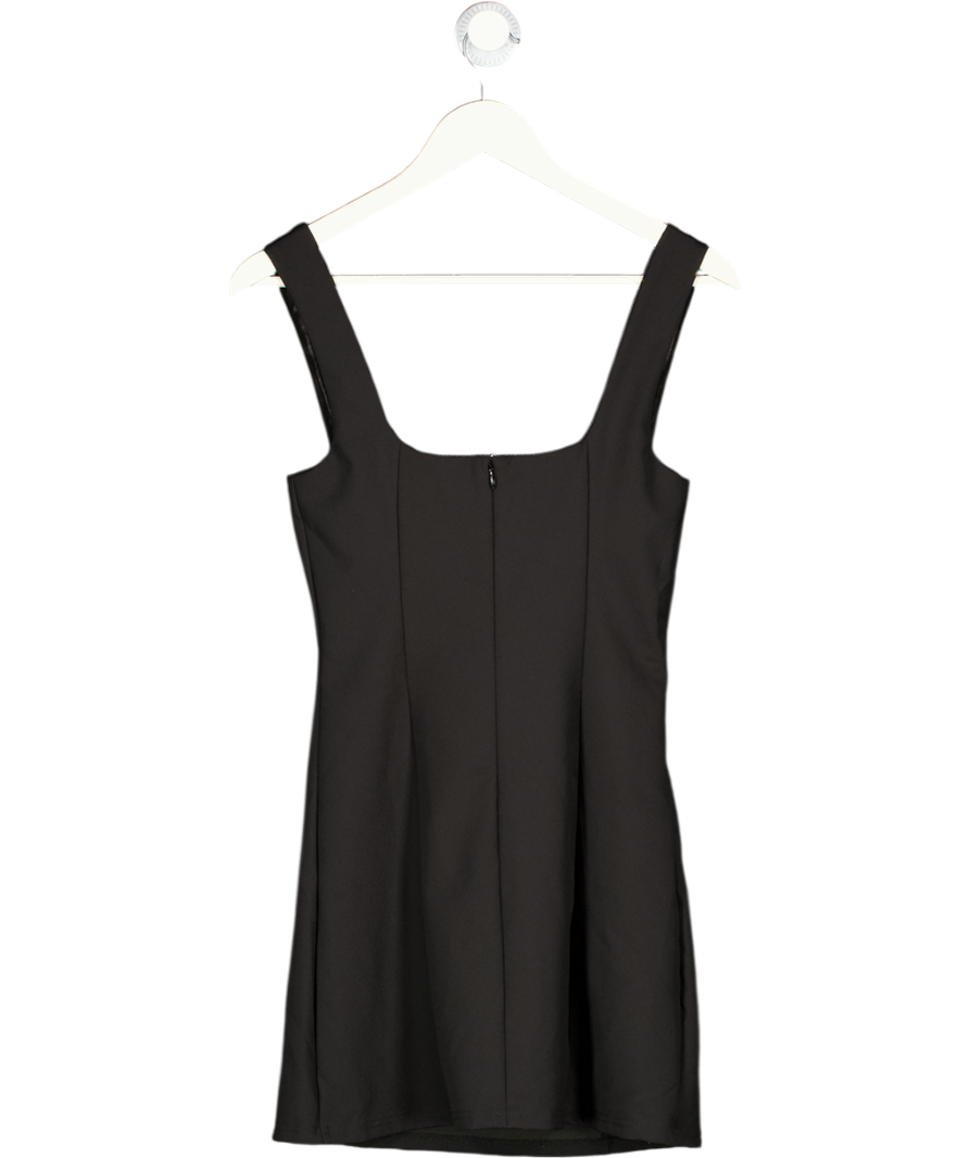WHITE FOX Time Waits Mini Dress Black UK S