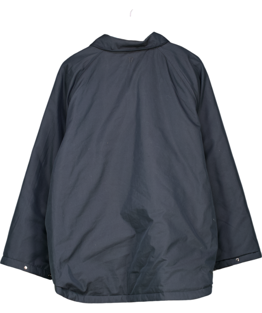 T/ALA Blue Quilted Reversible Barn Jacket - Dark Moss / Black UK L/XL