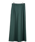COLLUSION Dark Green Wide Leg Pleated Trouser UK S