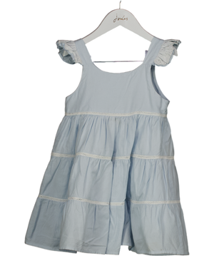 Bendita Baby Blue Lace Inset Tiered Sun Dress 6 Years