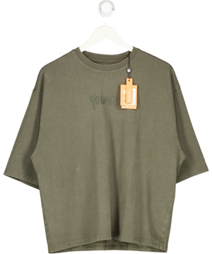 Young LA Green The Midnight Collection T-shirt UK L