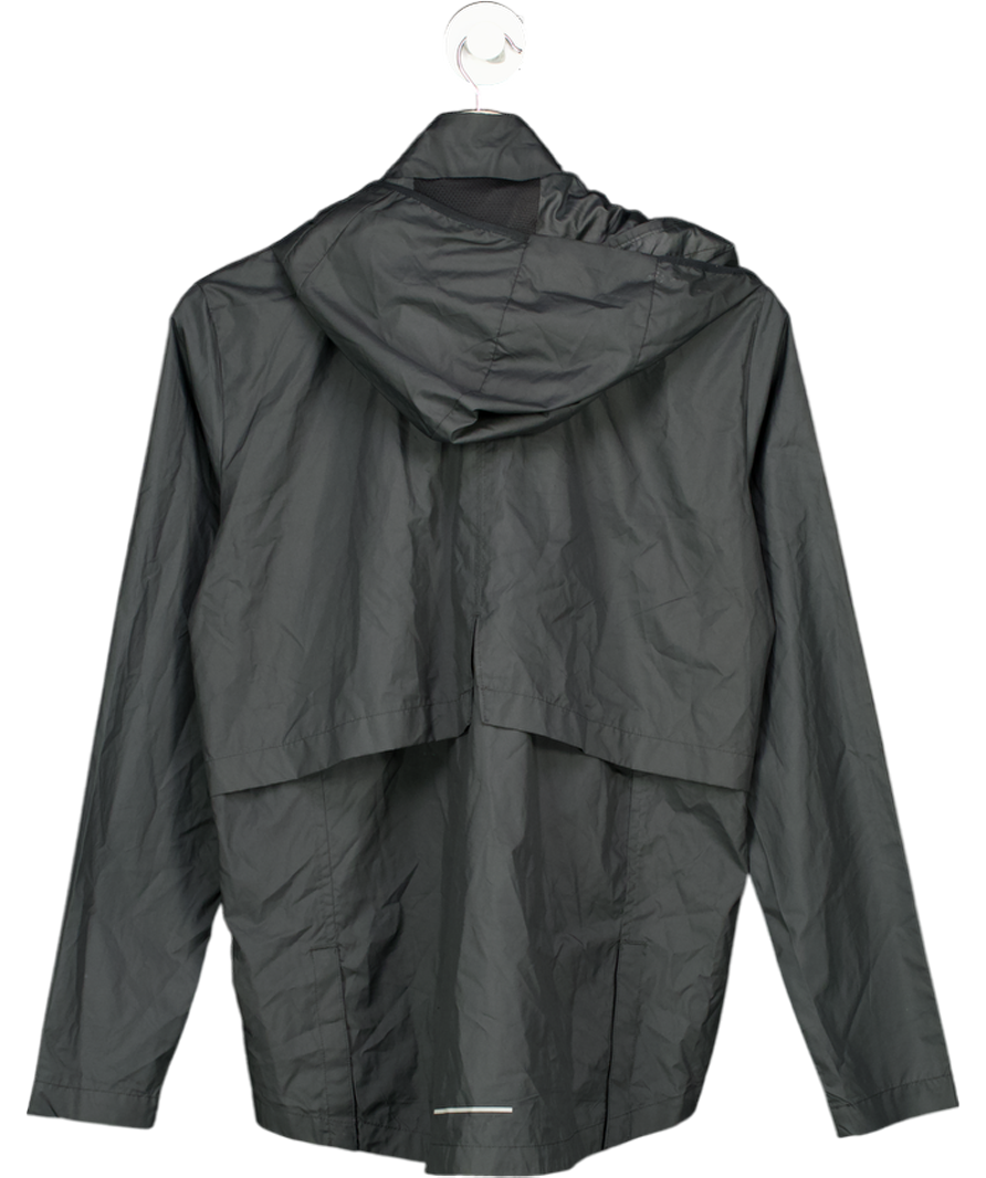 Nike Black Running Hooded Windbreaker Jacket UK M