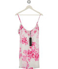WHITE FOX White That One Friend Mini Dress Rose Bouquet UK XL