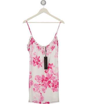 WHITE FOX White That One Friend Mini Dress Rose Bouquet UK XL