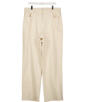 Ambela Cream Mum Jeans UK M