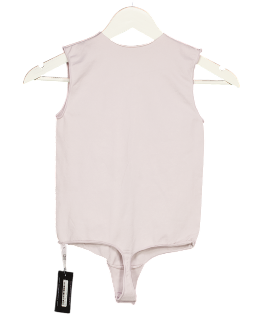 SKIMS Purple Dusty Lilac Seamless Bodysuit UK S/M