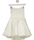 SLA the label White Dolly Lace Sequin Corset Top Mini Dress UK XS