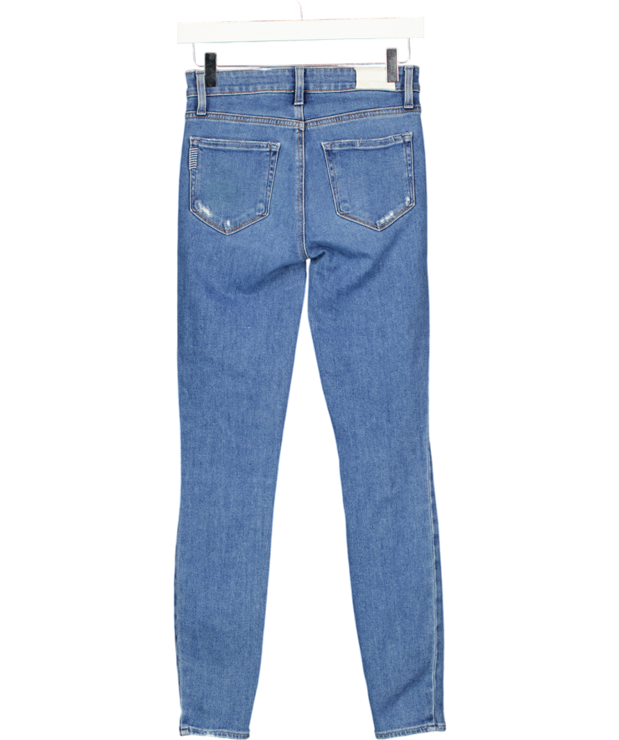 PAIGE Blue Hoxton Ankle Skinny Jeans W25