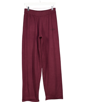 Ru & Rocka Purple Knit Joggers UK 8