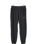 Nike Black Dri-fit Woven Running Trousers UK M
