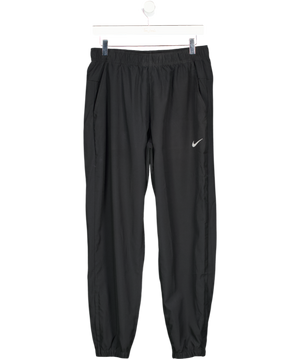 Nike Black Dri-fit Woven Running Trousers UK M