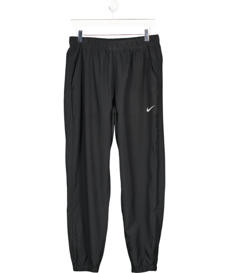 Nike Black Dri-fit Woven Running Trousers UK M