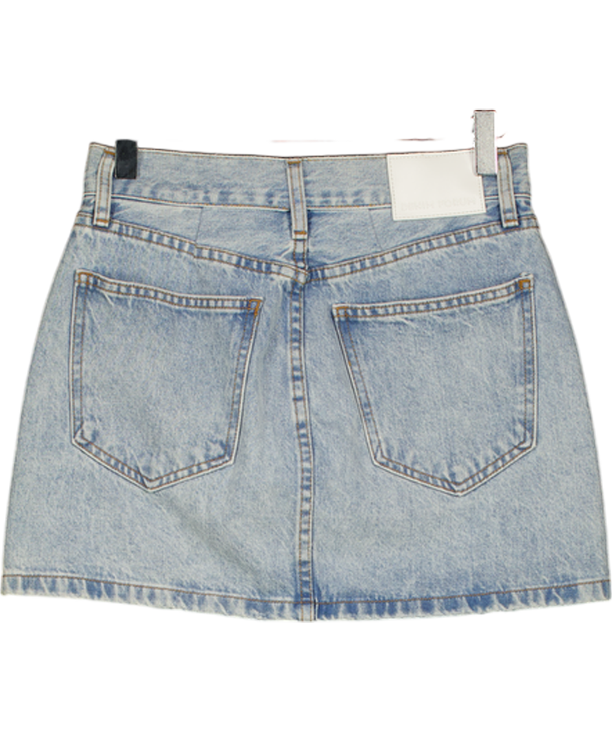 ARITZIA Denim Forum Blue Mini Skirt W24