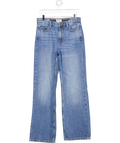 River Island Mid Blue Straight Leg Jeans UK 8