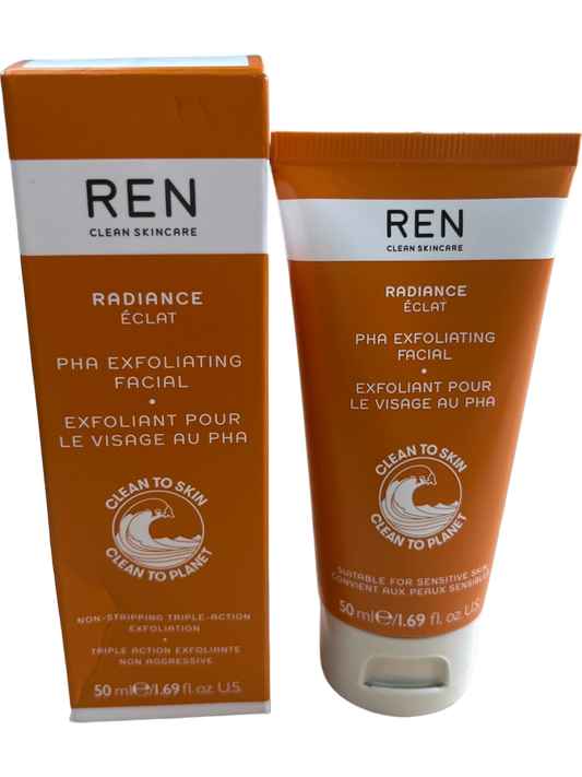 Ren Clean Skincare Radiance Pha Exfoliating Facial Skin Care