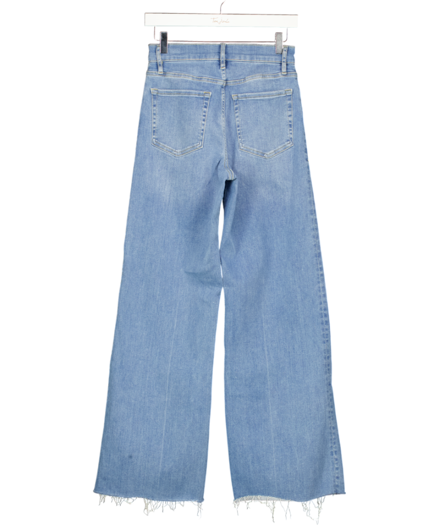 FRAME Blue Le Slim Palazzo Jeans W27