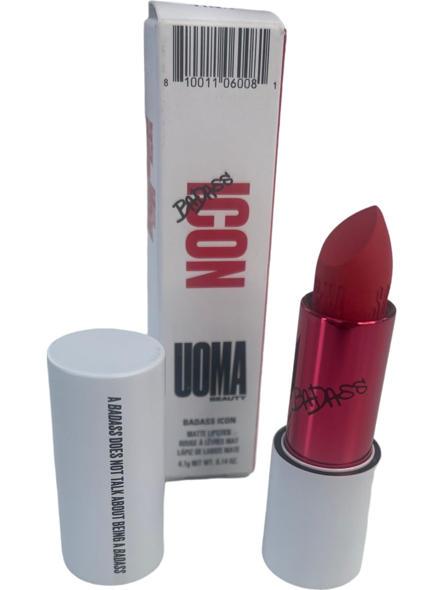 Uoma Orange Badass Icon Concentrated Matte Lipstick