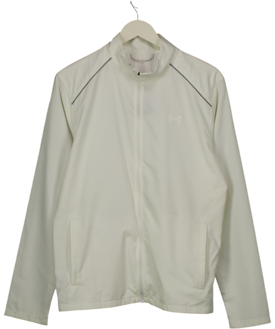 Under Armour White Men's Ua Track Jacket UK M