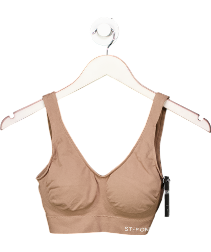 Step One Brown Smoothfit Padded Bra UK M