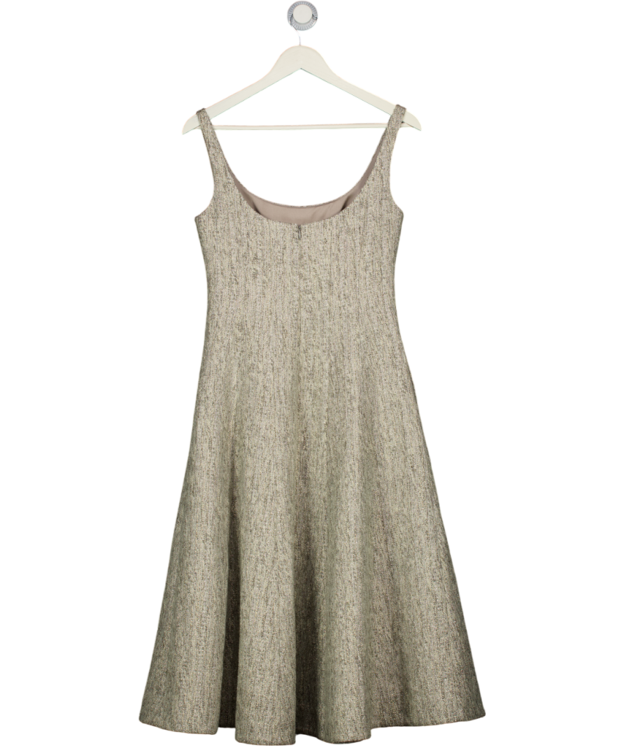 NANA JACQUELINE 2-piece Vanessa Grey Sparkle Tweed Blazer And Skirt Set UK M