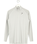 gymshark Grey Vital 1/4 Zip UK L