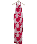 White Fox Pink Summer Ready Maxi Dress UK S