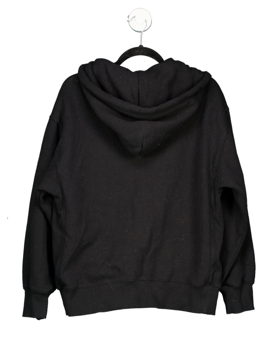 Aritzia Black Boyfriend Fit Sweatfleece Cozy Fleece UK S