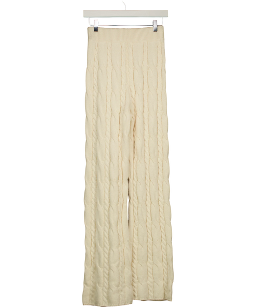 4th & Reckless Cream JORDAN TROUSER, size UK 8 — back