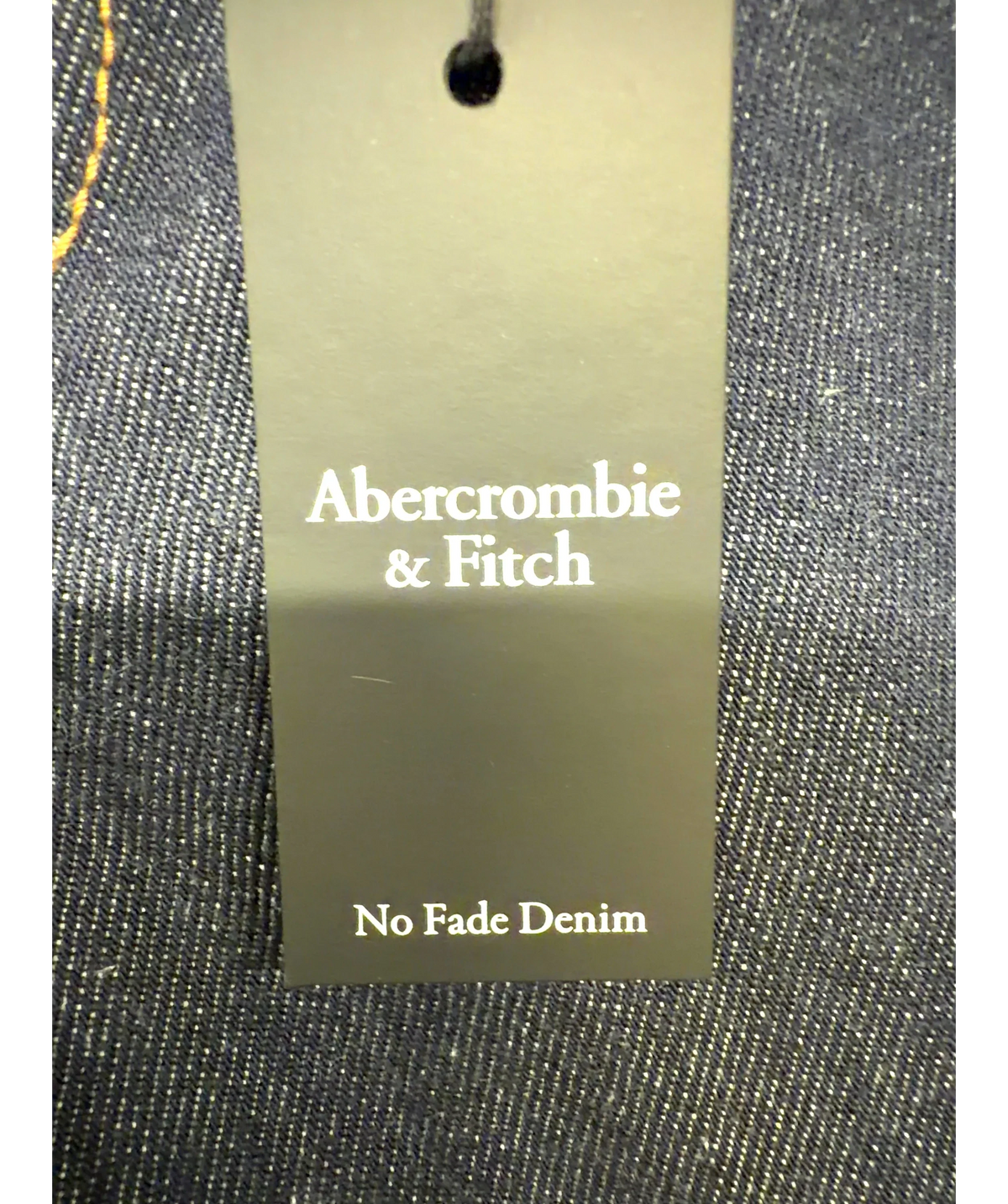 ABERCROMBIE & FITCH dark blue Low Rise Ultra Loose Jeans, size W25 — detail