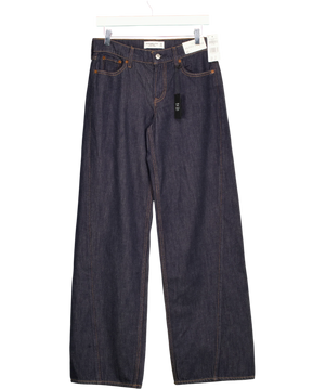 Abercrombie & Fitch Low Rise Ultra Loose Jeans Blue W25 Long
