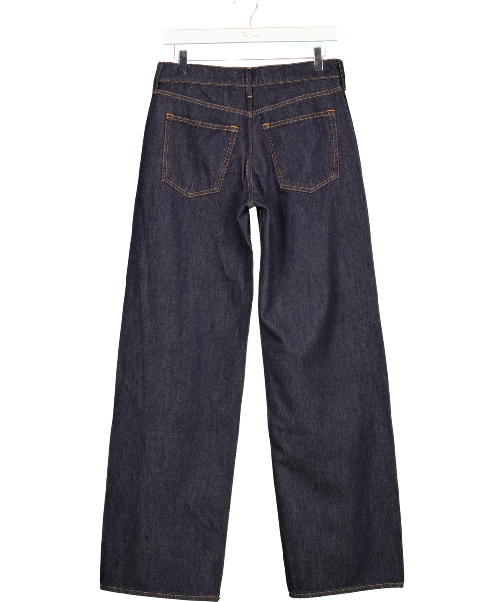 ABERCROMBIE & FITCH dark blue Low Rise Ultra Loose Jeans, size W25 — back