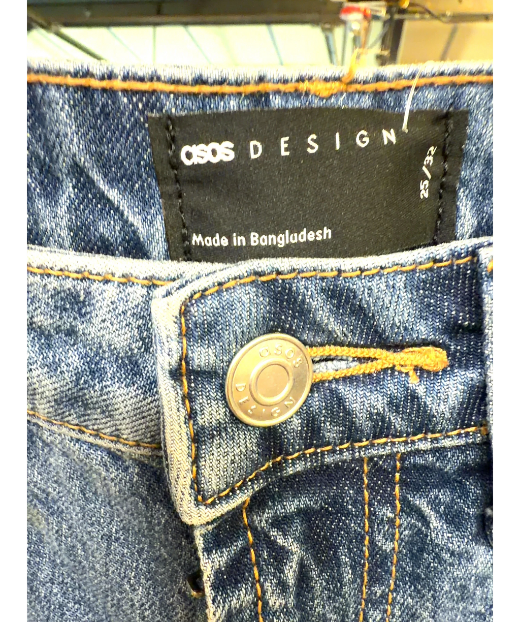 ASOS Blue Colour, size W25 — detail