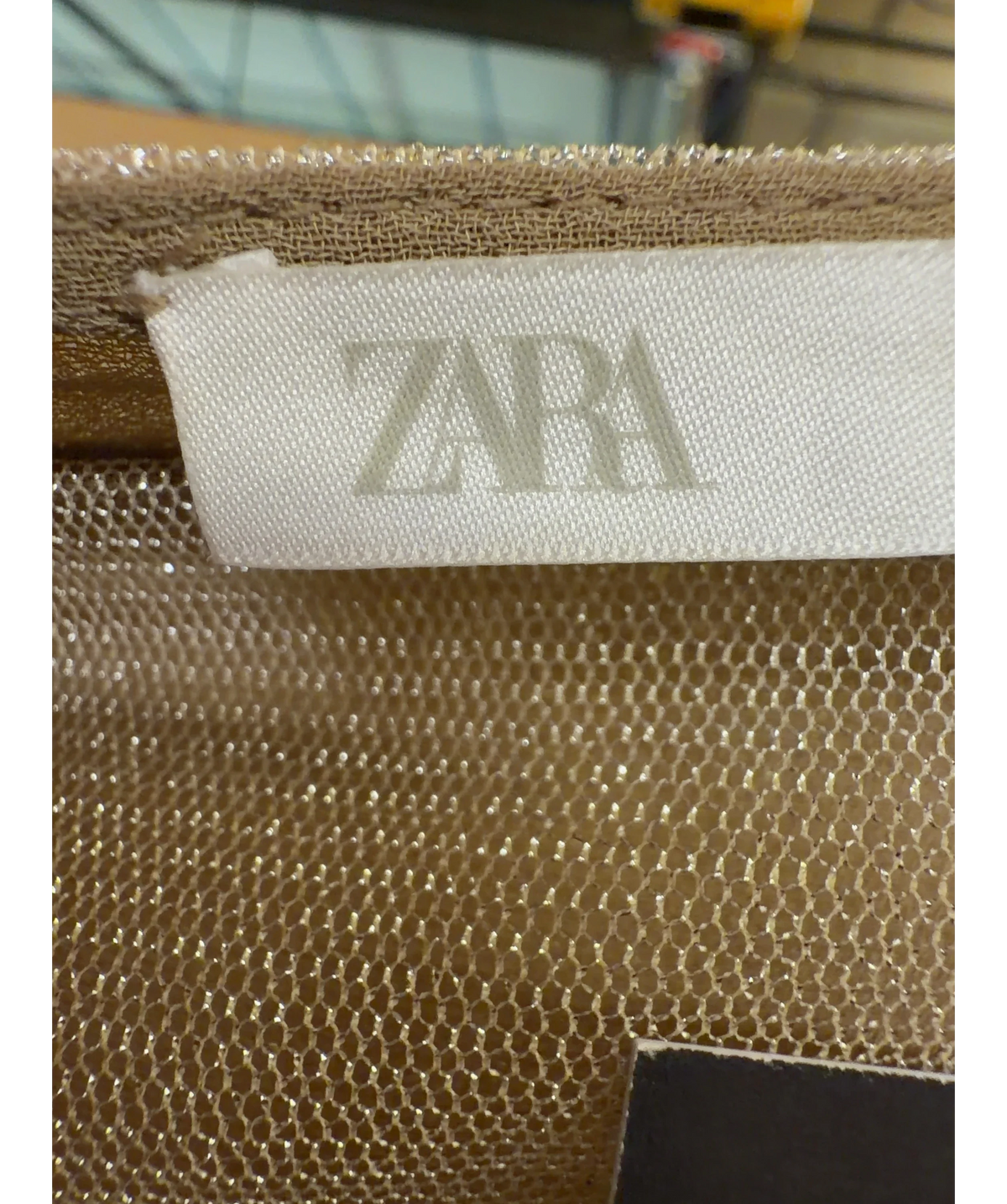 ZARA Beige Colour, size UK S — detail