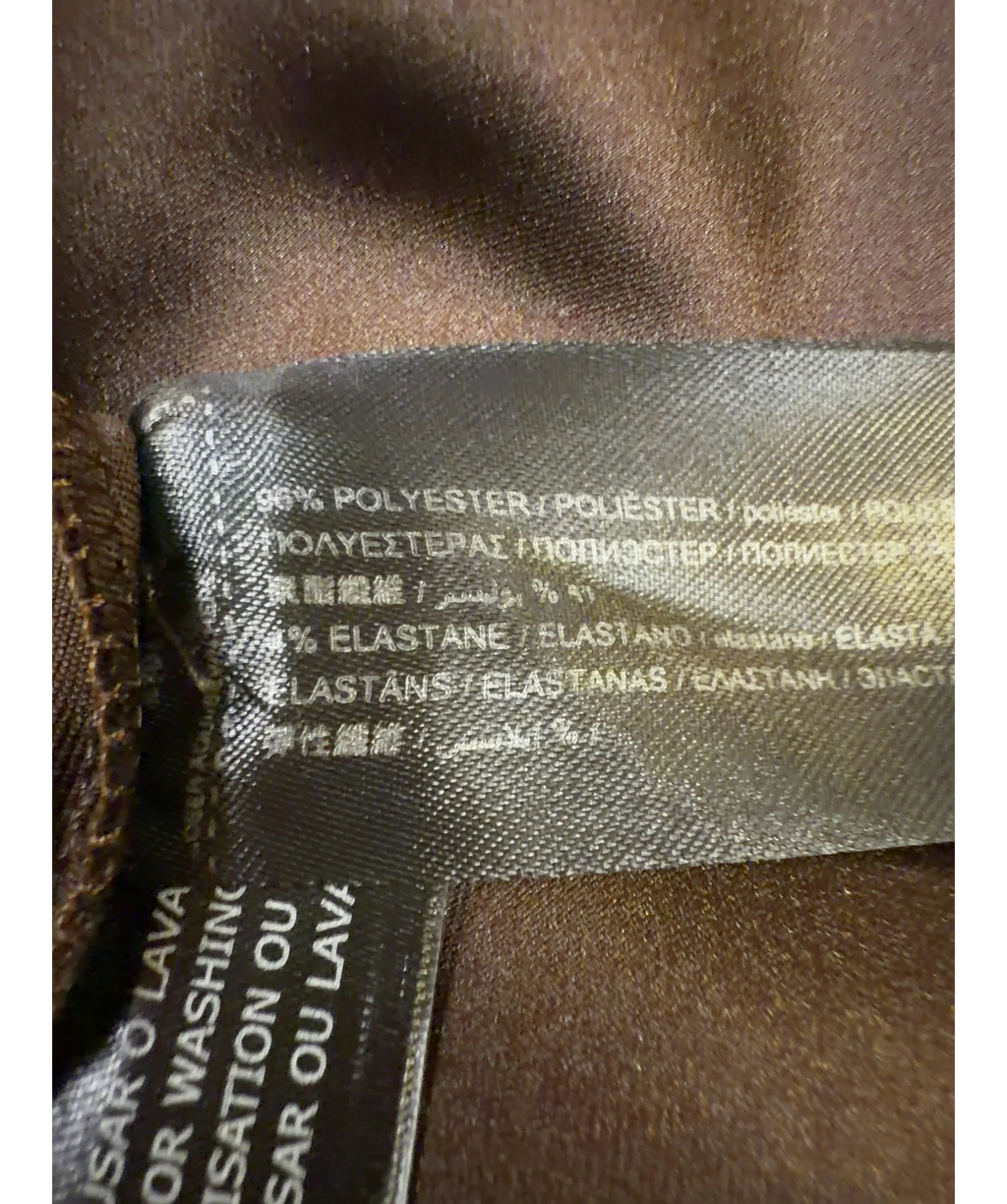 MNG Brown Colour, size UK S — label