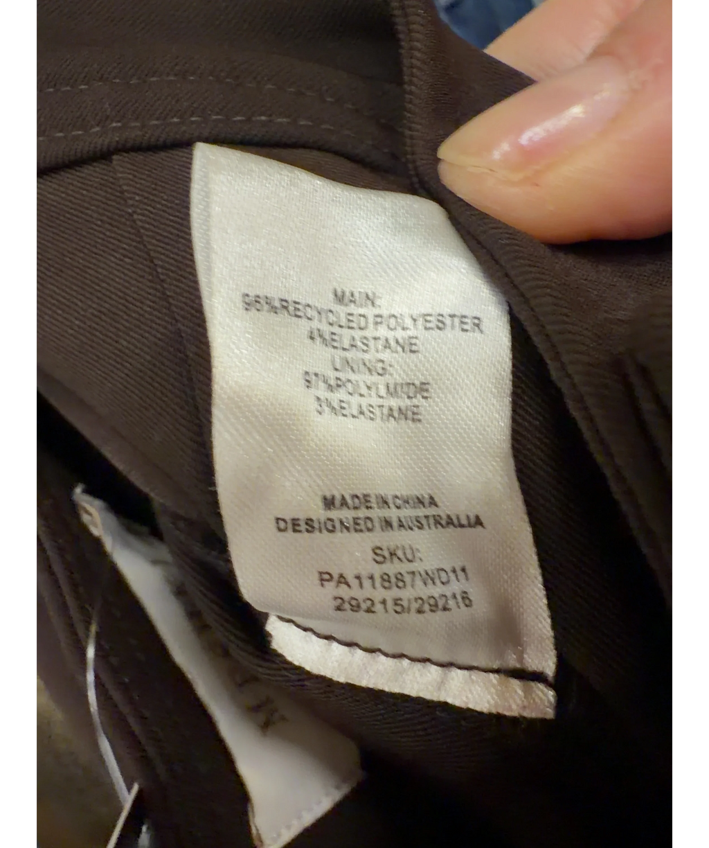 Meshki Brown Colour, size UK XS — label