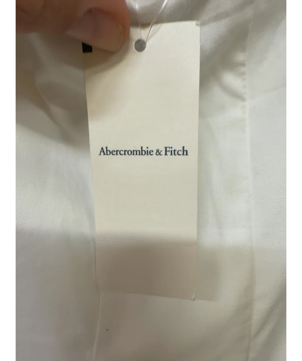 ABERCROMBIE & FITCH White Colour, size UK XS — detail