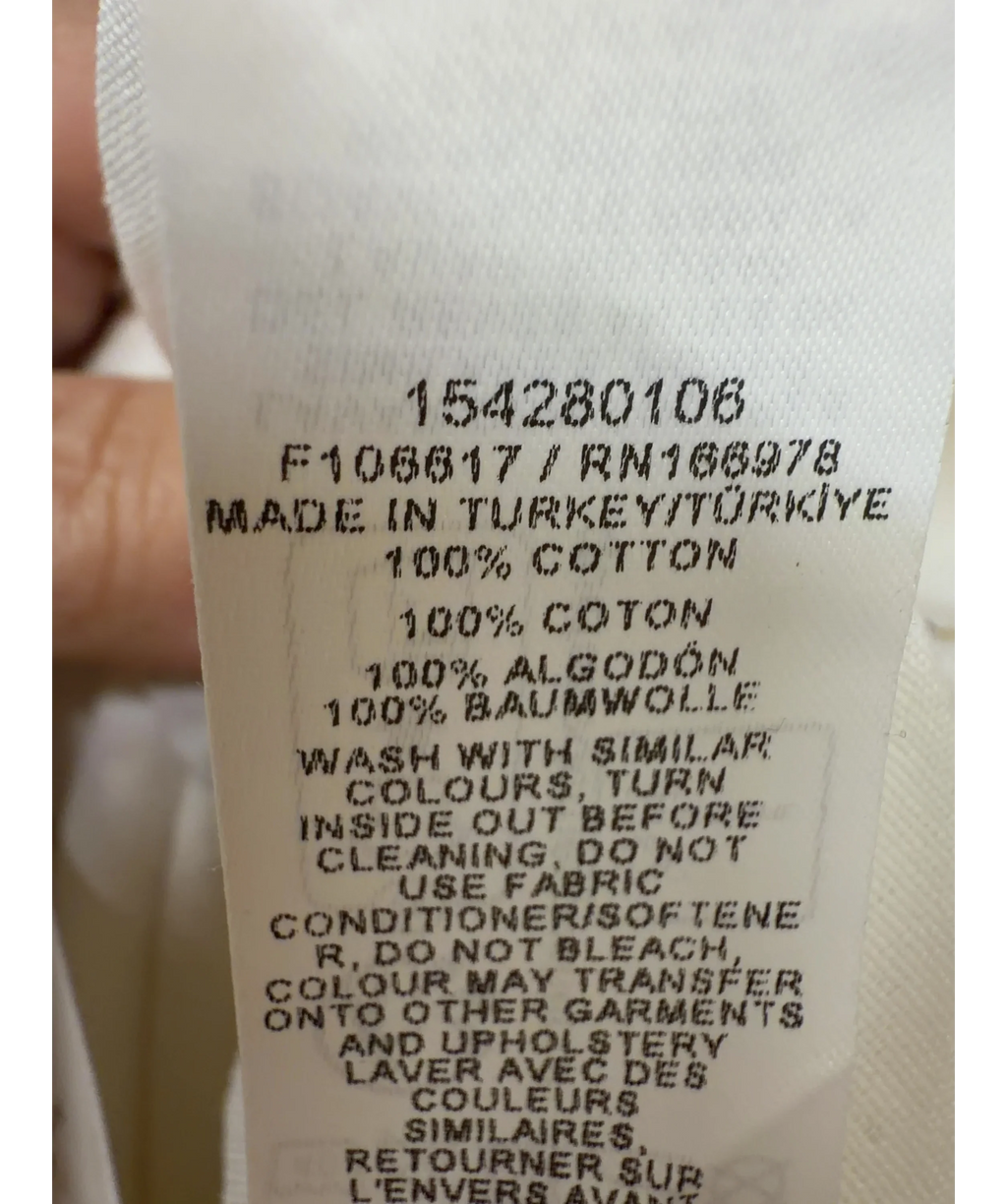 TOPSHOP White Colour, size W25 — label