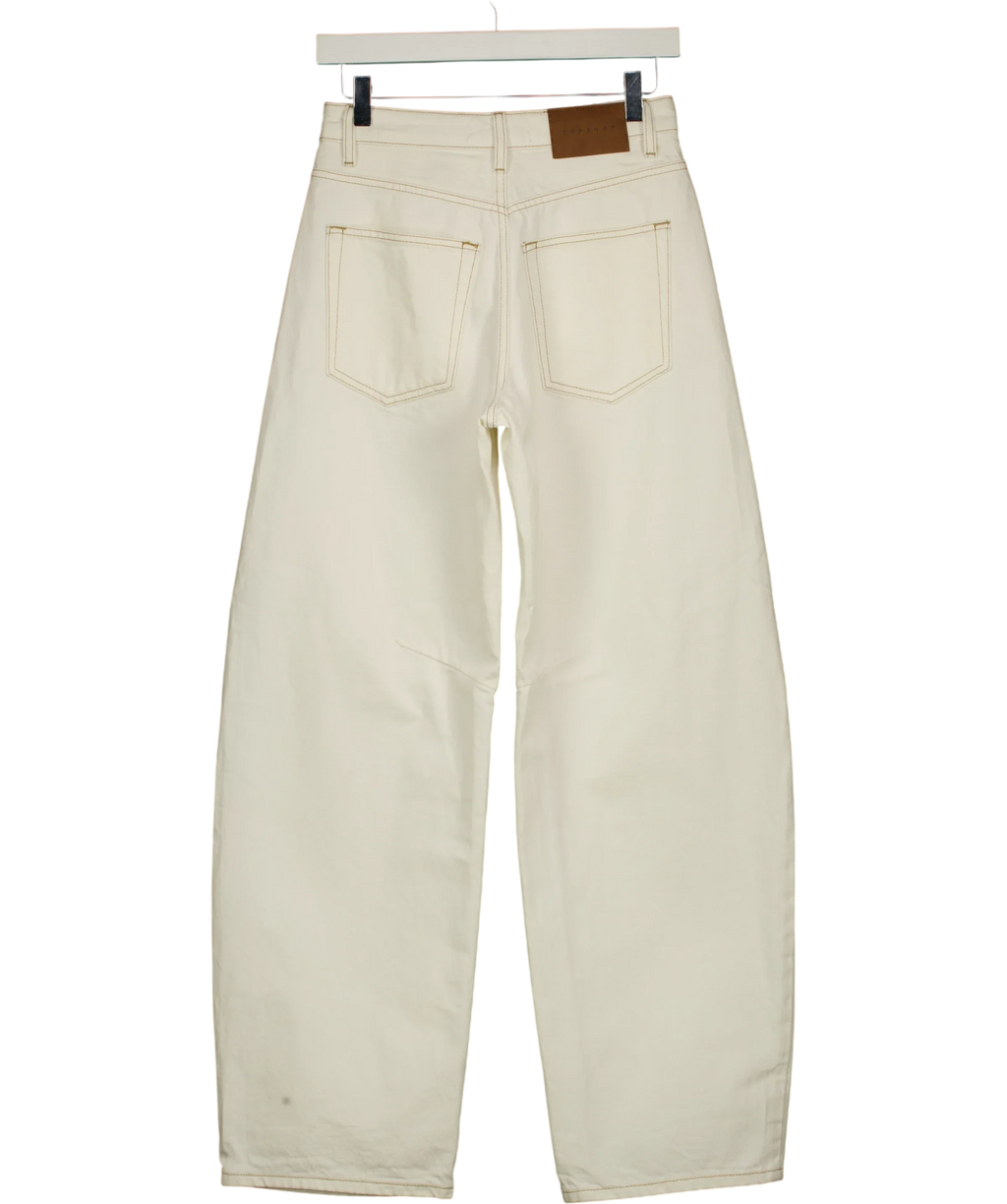 TOPSHOP White Colour, size W25 — back