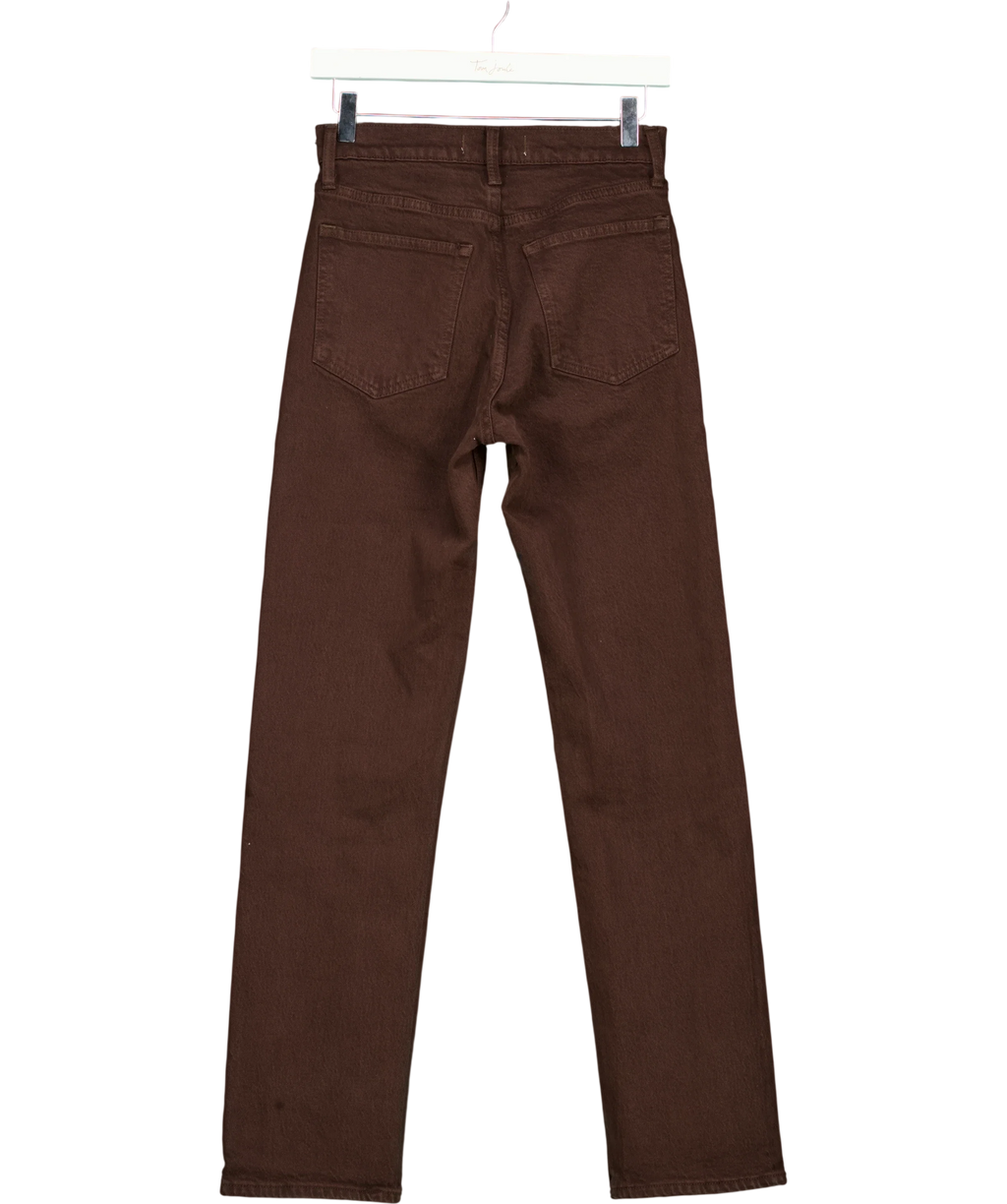 ABERCROMBIE & FITCH Brown 90'S STRAIGHT, size W25 — back