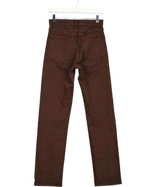 ABERCROMBIE & FITCH Brown 90'S STRAIGHT, size W25 — back