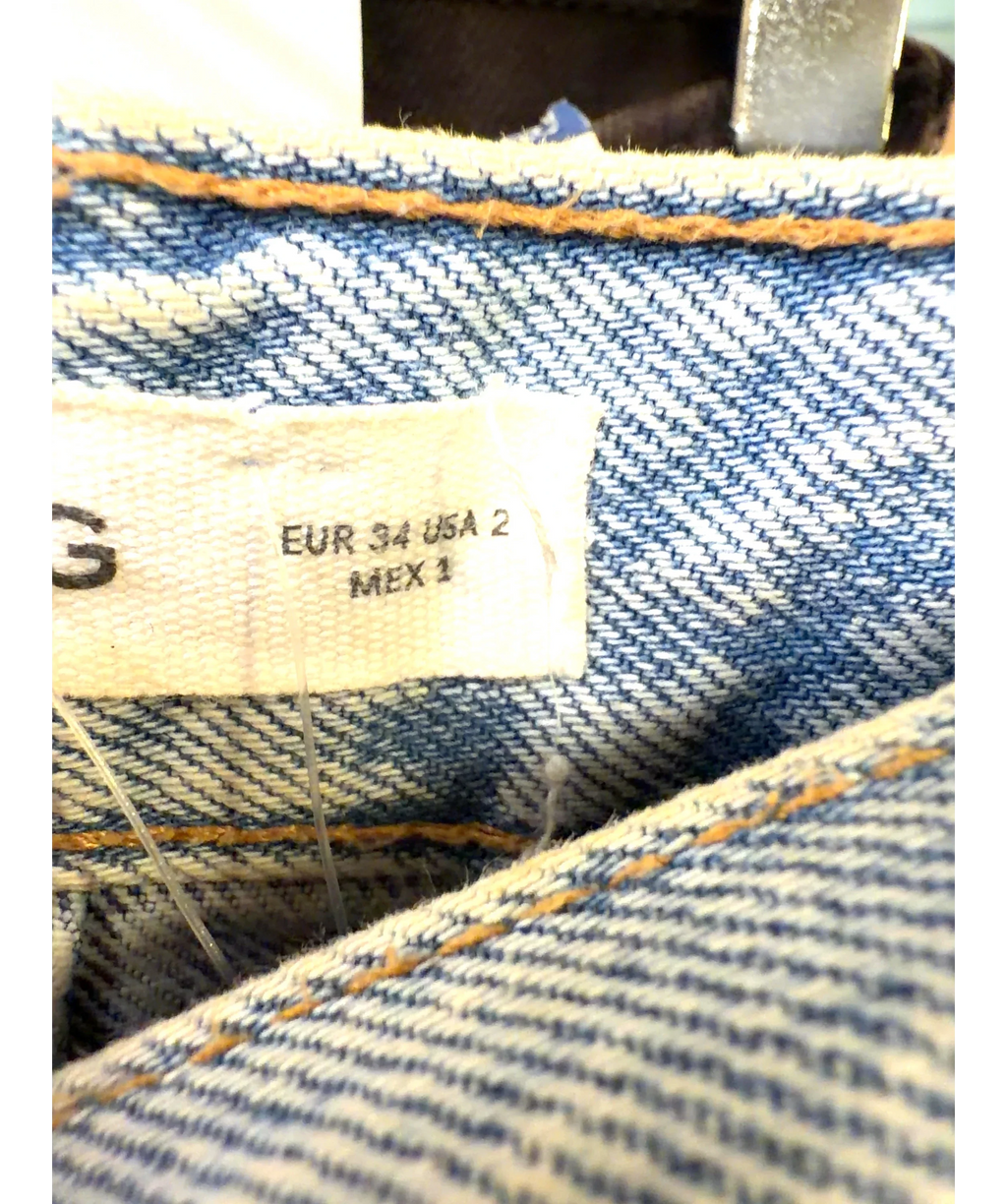 MNG light blue Colour, size UK 6 — care label