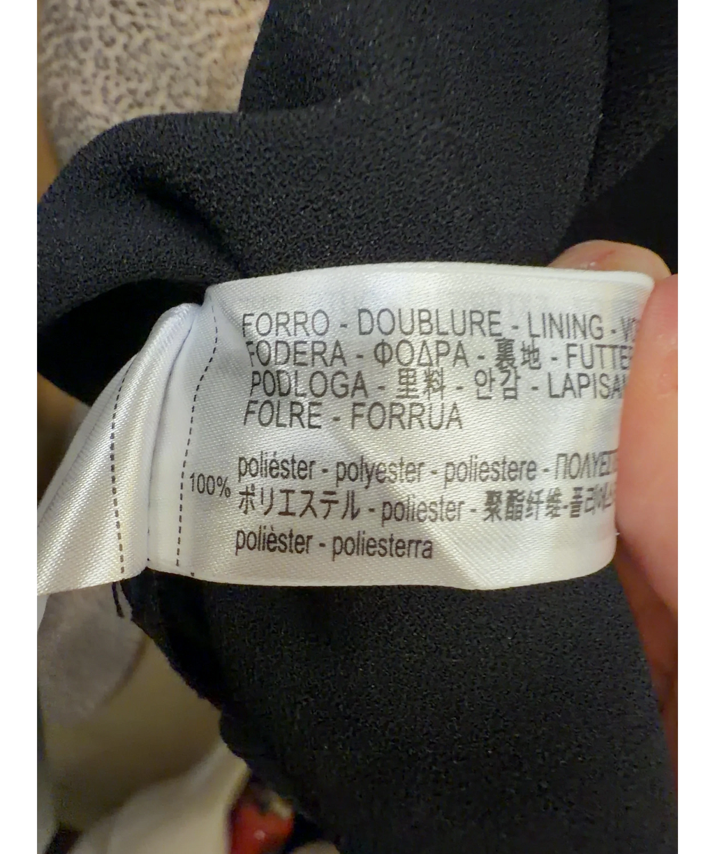 ZARA Black Colour, size UK S — label