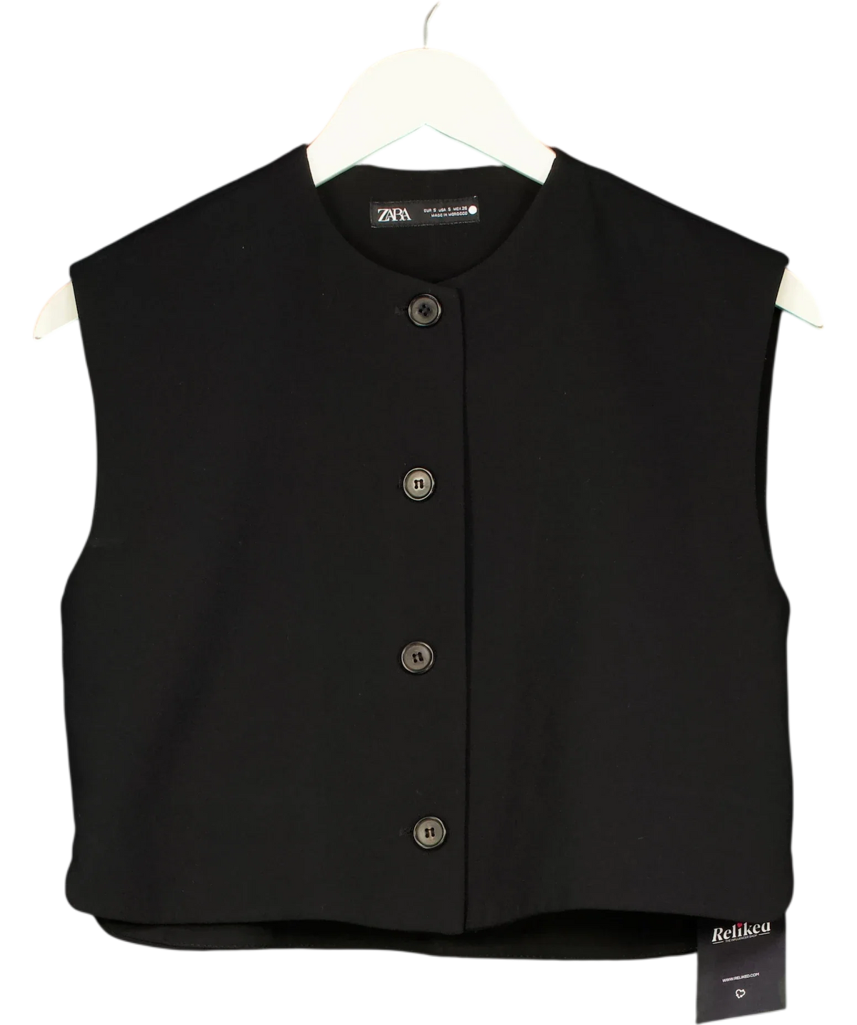 ZARA Black Colour, size UK S — front