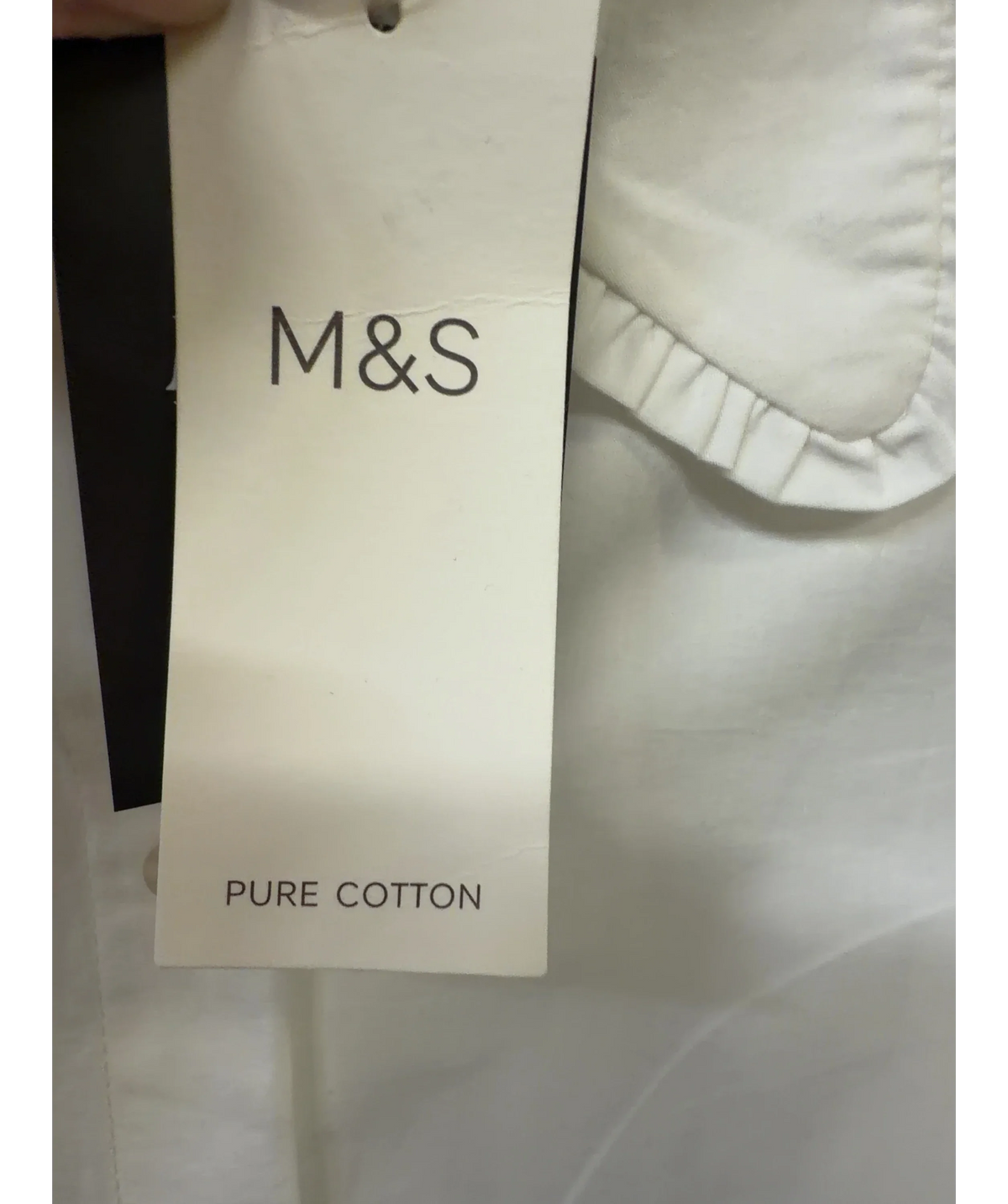 M&S White Colour, size UK 6 — detail