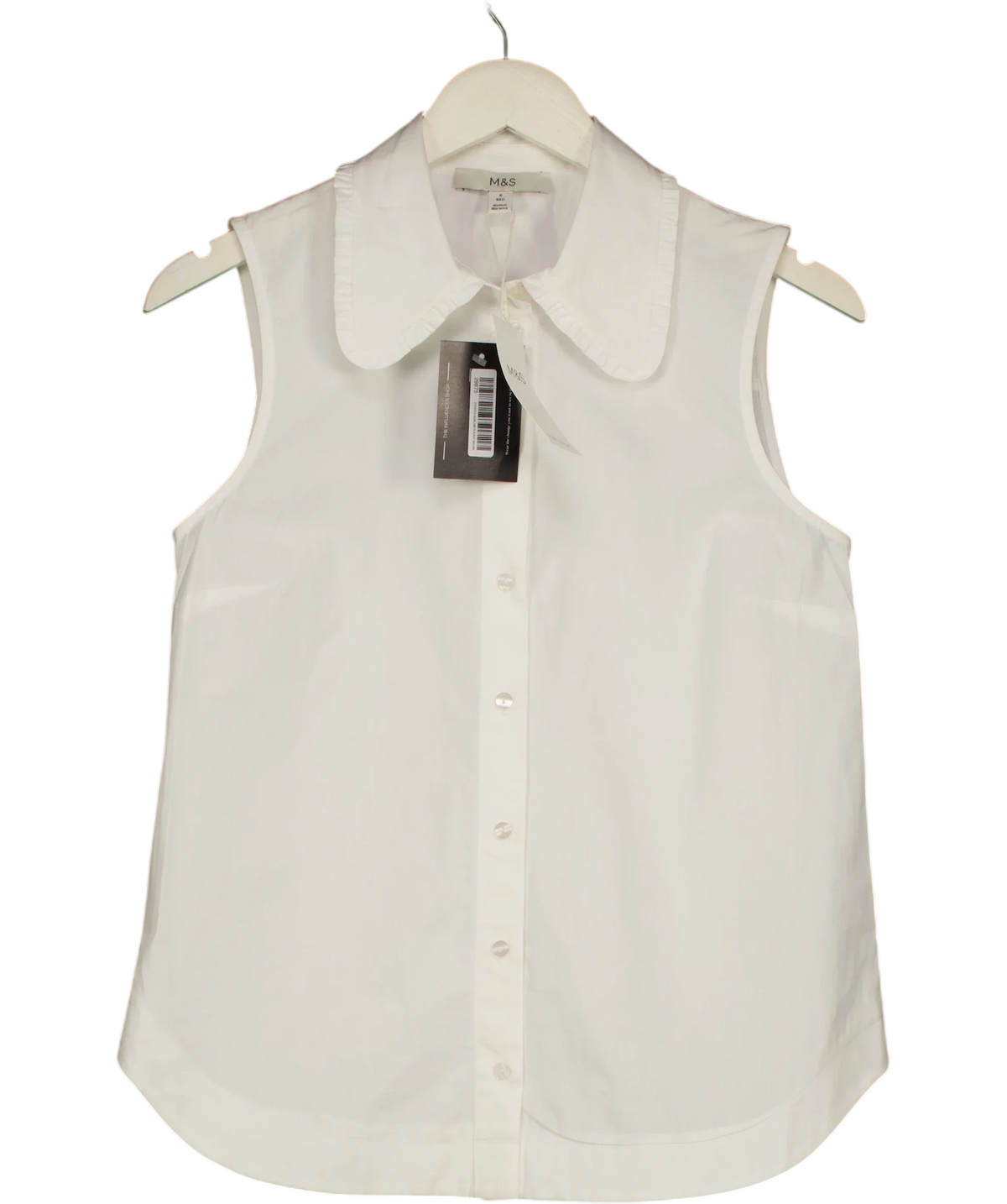 M&S White Colour, size UK 6 — front