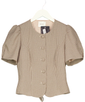 Reformation Brown Colour, size UK 6 — front